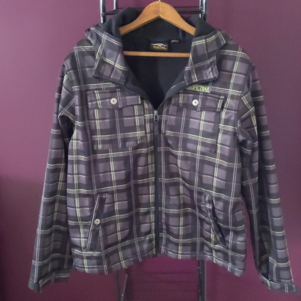 Lightweight Zip Front Jacket with Hood